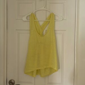 Zyia yellow tank top size L
